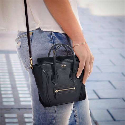 celine nano luggage ebay|celine nano luggage tote black.